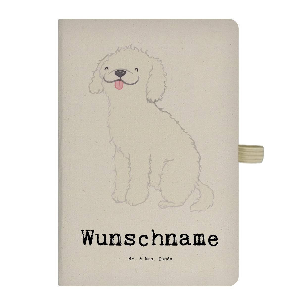 Personalised notebook Miniature Poodle Lifesaver Dog, dog breed, purebred dog, dog owner, gift, animal lover, giving, puppy