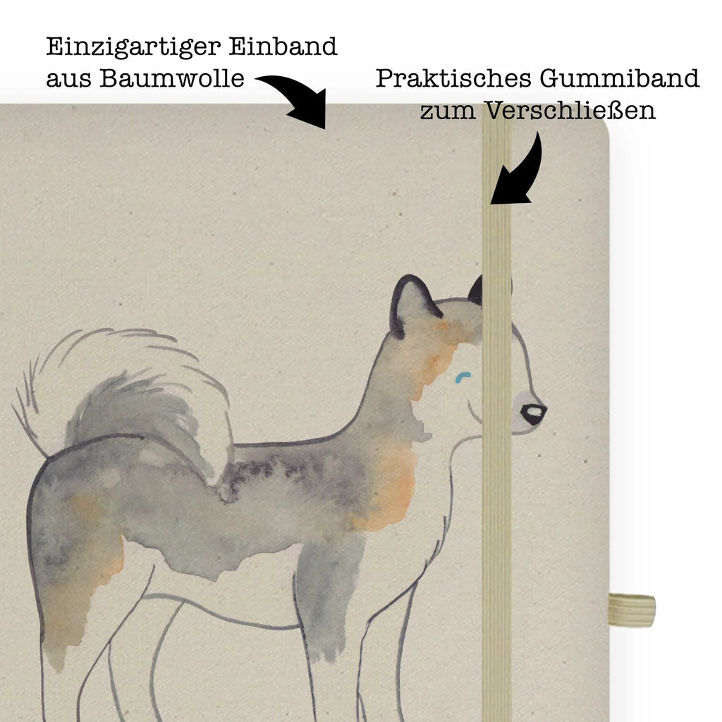 Personalised notebook Siberian Husky Lifesaver Dog, dog breed, purebred dog, dog owner, gift, animal lover, giving, puppy