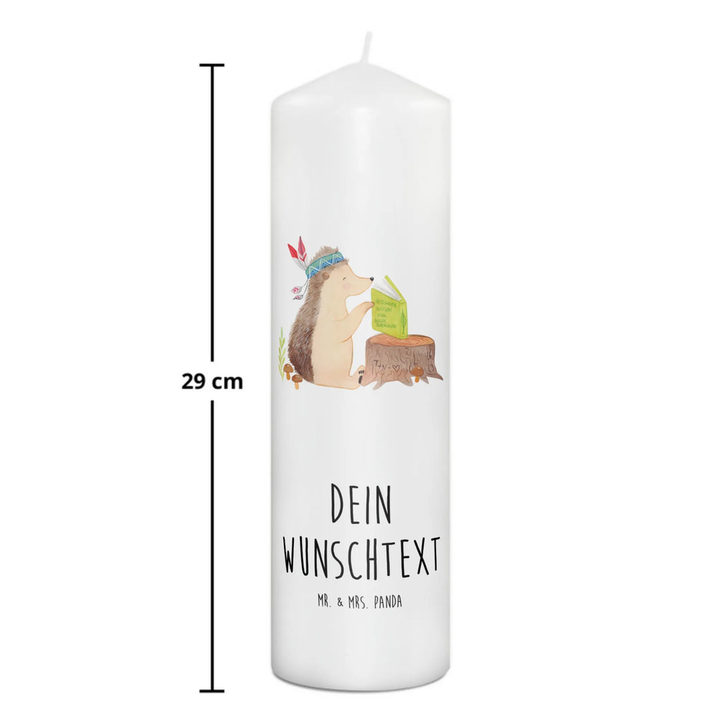 Personalizowana świeca jeż Ozdoba z piór Waldtiere, zwierzęta