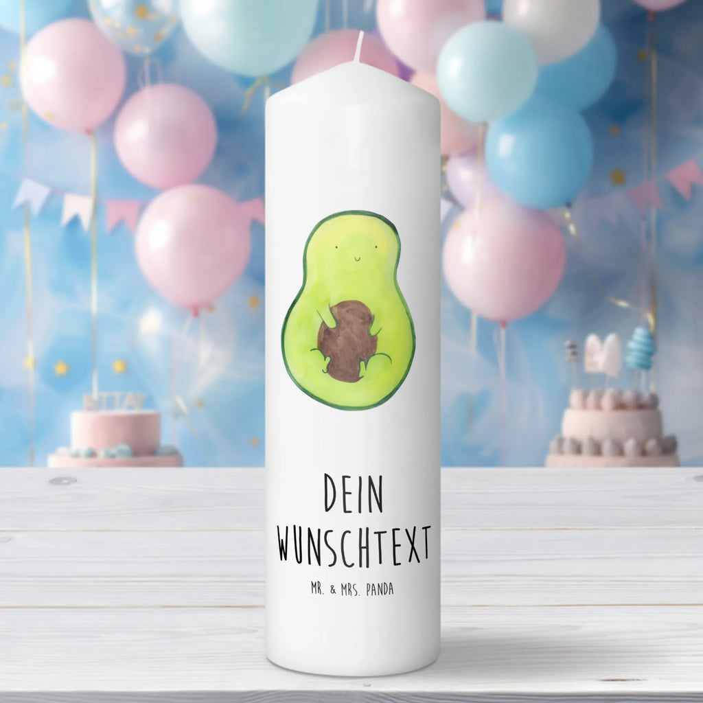 Personalised candle avocado core avocado, vegetables, plant, saying life, avocado seed, seed