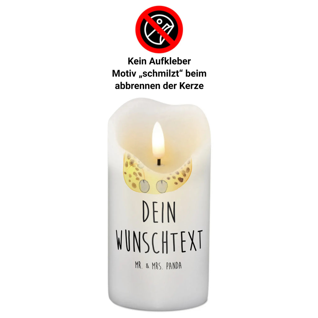 Personalizowana świeca żyrafa Wieniec kwiatów Afryka, dzikie zwierzęta