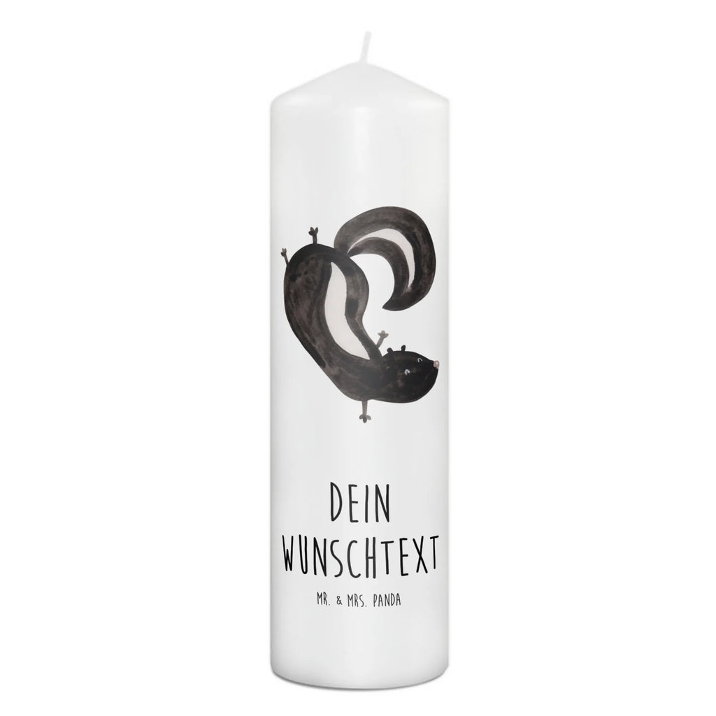 Personalizowana świeca skunks stojka Stinktier, Skunk