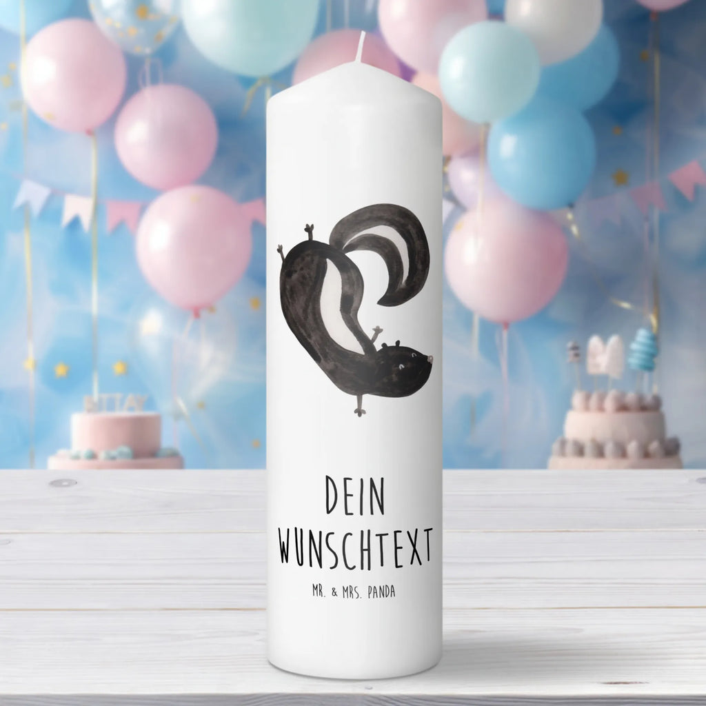 Personalizowana świeca skunks stojka Stinktier, Skunk