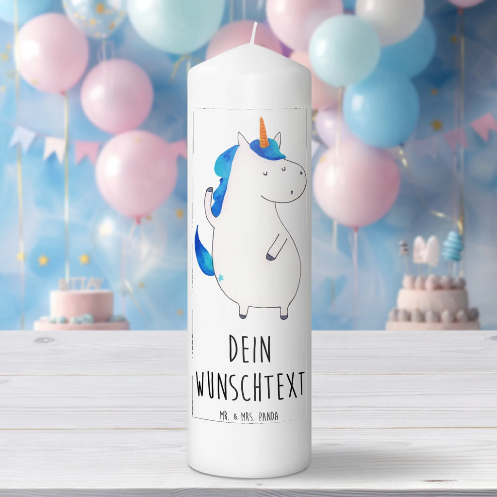 Personalizowana świeca jednorożec Mężczyzna Jednorożec, jednorożce, dekoracje jednorożca, jednorożec