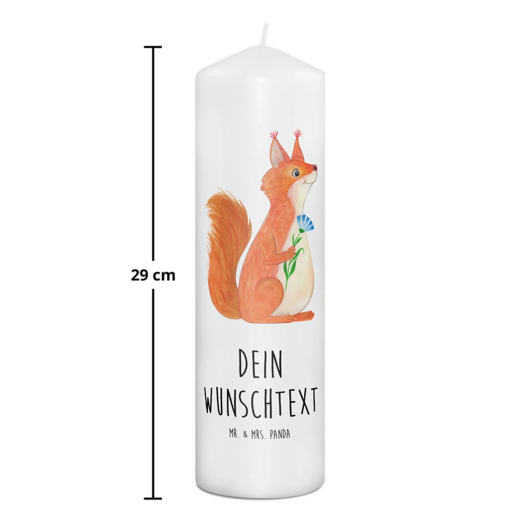 Personalised candle Squirrel flower small animals, cute, funny, cute animal motives, hand drawn, small world, funny sayings, good mood, happy, gifts, gift ideas, special gifts, animal lover, card, positive saying, Squirrel, squirrel, motivation pictures, laughter, happy saying, motivation sayings, saying decoration, fun