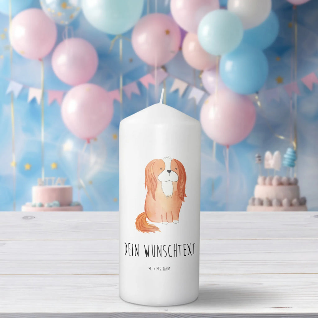 Personalizowana świeca pies Cavalier King Charles Spaniel Pies, motyw psa, zwierzę domowe, rasa psa, miłośnik zwierząt, właściciel psa, powiedzenia