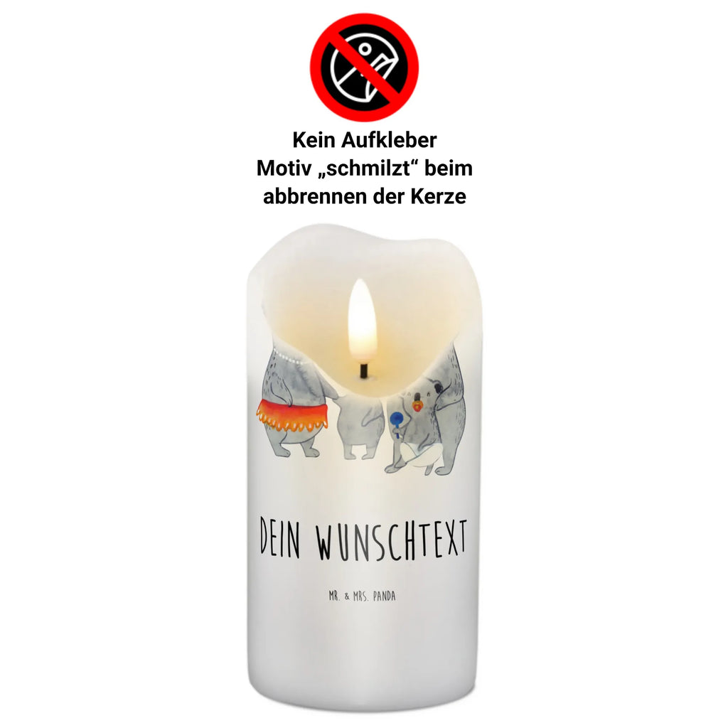 Personalizowana świeca Rodzina koali Rodzina, Dzień Ojca, Dzień Matki, brat, siostra, mama, tata, babcia, dziadek