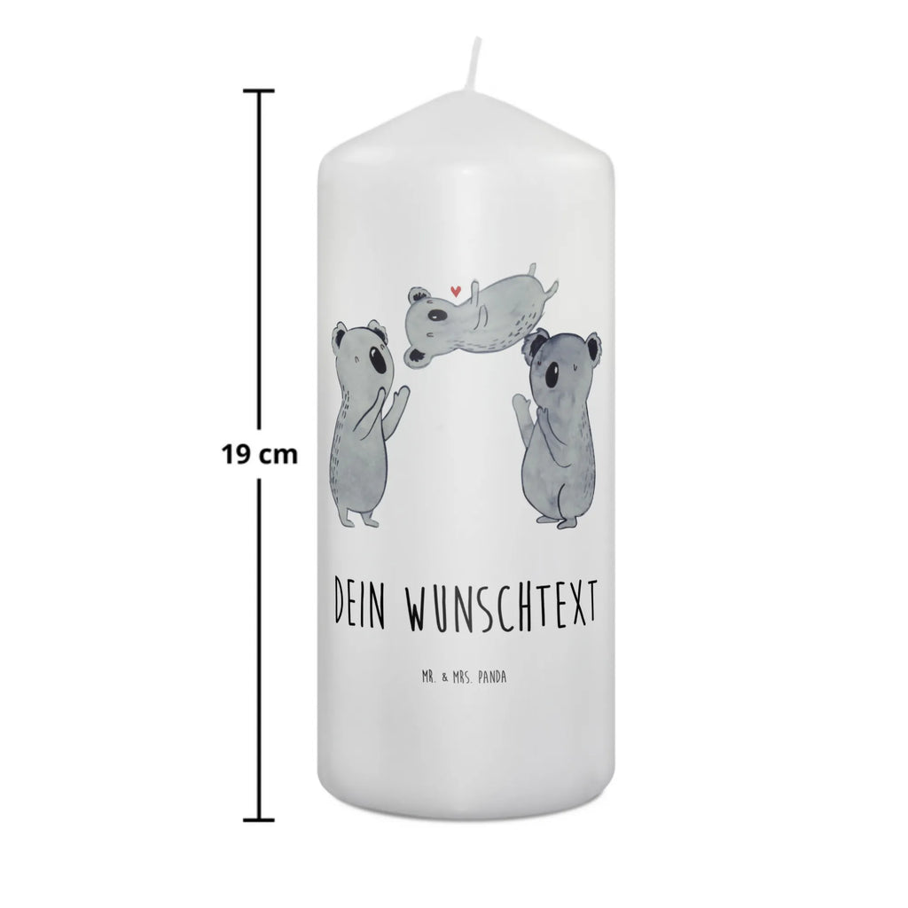 Personalizowana świeca Koale Świętować Urodziny, prezent urodzinowy, prezent