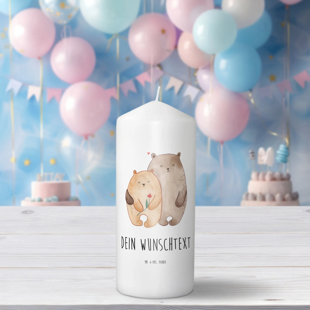 Personalizowana świeca Miłość niedźwiedzi Miłość, partner, przyjaciel, przyjaciółka, mąż, żona, wesele, zaręczyny, prośba o rękę, prezent miłosny, rocznica, dzień ślubu