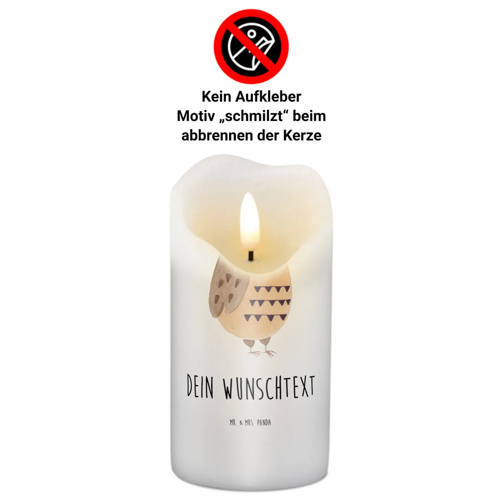 Personalised candle Owl feather headdress owl, forest animal, bird, nocturnal, gift ideas, birthday present, illustrated, funny, romantic gift, owl decor, Owl decoration, Owl, Feather decoration, Travel saying, Indian saying, Beautiful saying, Decoration, Life is an adventure