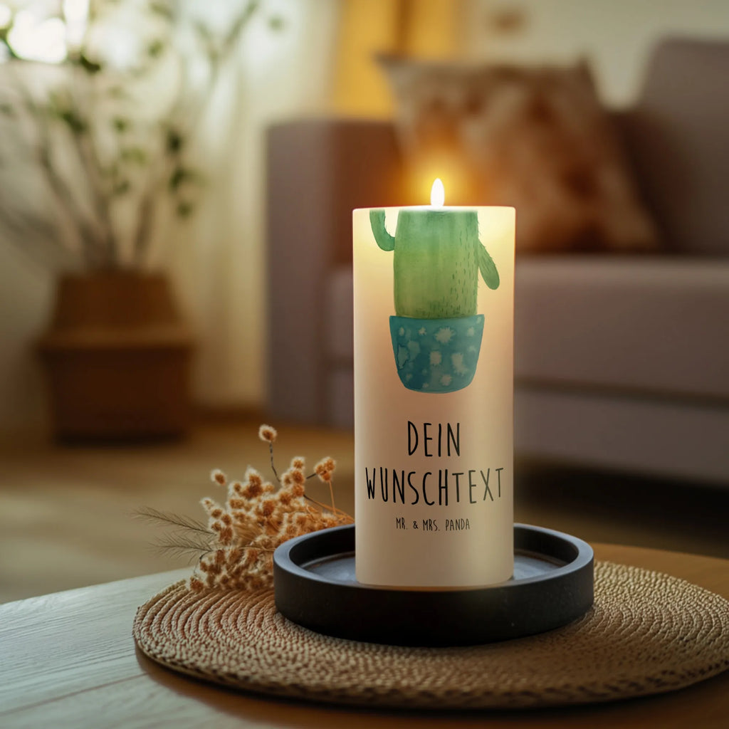 Personalised candle cactus Holy cactus, cactuses, plants, cactus plant, small green cactus, sister, child, funny, halo, girlfriend, brother, parents, cheeky, family, sisters