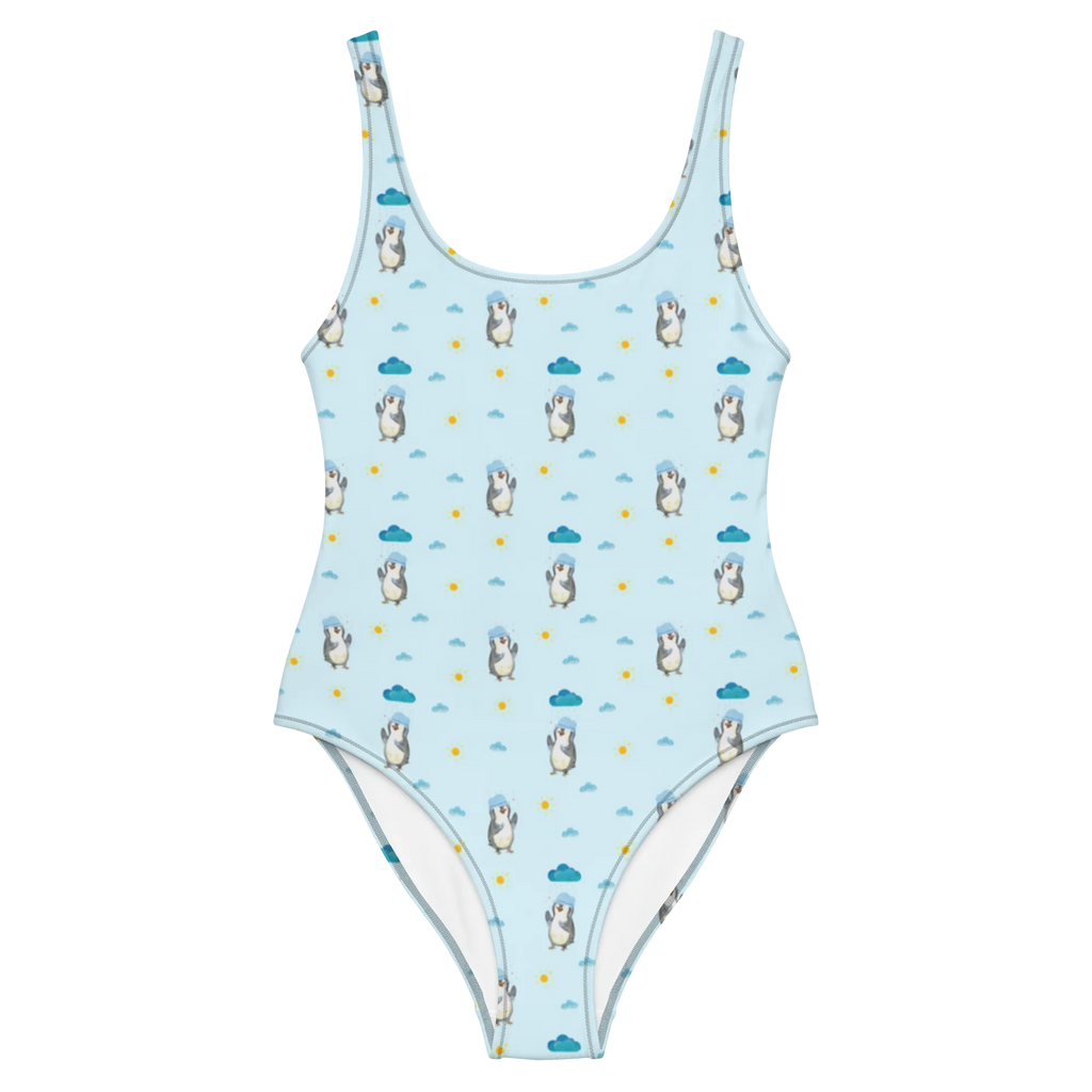 Swimsuit Penguin have a shower Swimsuit, Badeanzug, Badebekleidung, Rückenfreier Badeanzug, Luxus-Bademode, Bademode, Pinguin, Dusche, Lebensmotto, Duschen, Neustart, Pinguine, glücklich sein, Neuanfang, Motivation