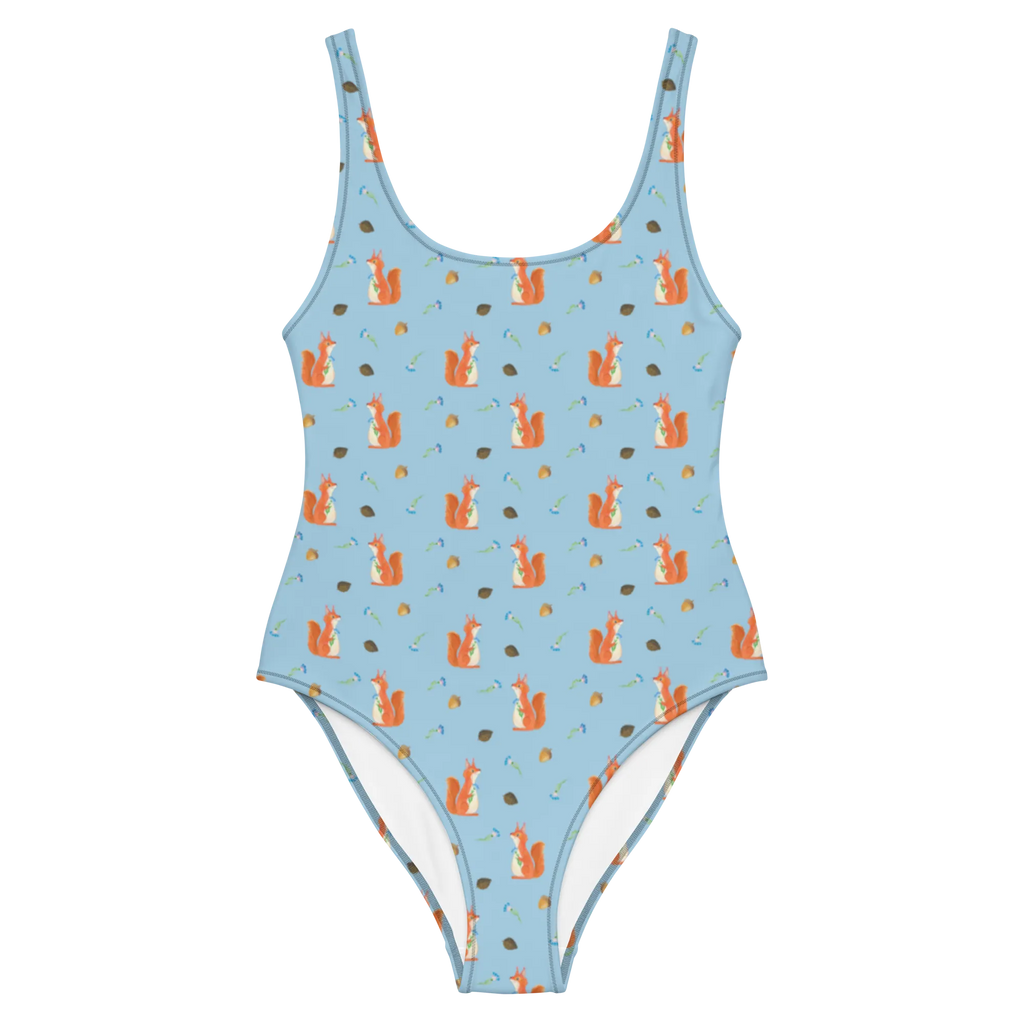 Swimsuit Squirrel flower small animals, cute, funny, cute animal motives, hand drawn, small world, funny sayings, good mood, happy, gifts, gift ideas, special gifts, animal lover, card, saying decoration, squirrel, laughter, fun, happy saying, motivation pictures, motivation sayings, positive saying, Squirrel