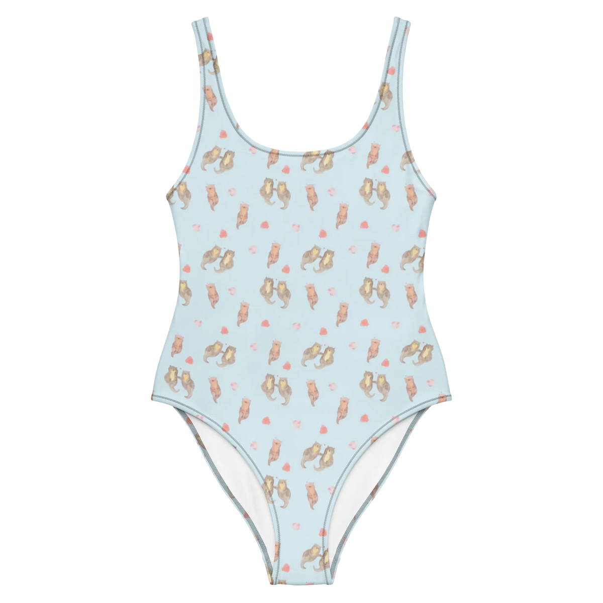 Badeanzug Otter Hände halten Muster UV-Badeanzug, Bade-Einteiler, Schwimmbekleidung, Damen-Badeanzug, Badedress, Sonnenschutz-Badeanzug, Badekostüm, Badeoutfit, Damen-Einteiler, Badebekleidung, Schwimmkostüm, Badeanzug, Damenbadeanzug, Luxus-Badeanzug, Swimsuit, Strandmode, Bademode, Einteiliger Badeanzug, Shape-Badeanzug, Schwimmdress, Beachwear, Rückenfreier Badeanzug, Schwimmanzug, Fischotter, Seeotter, Otter, Otter Seeotter See Otter