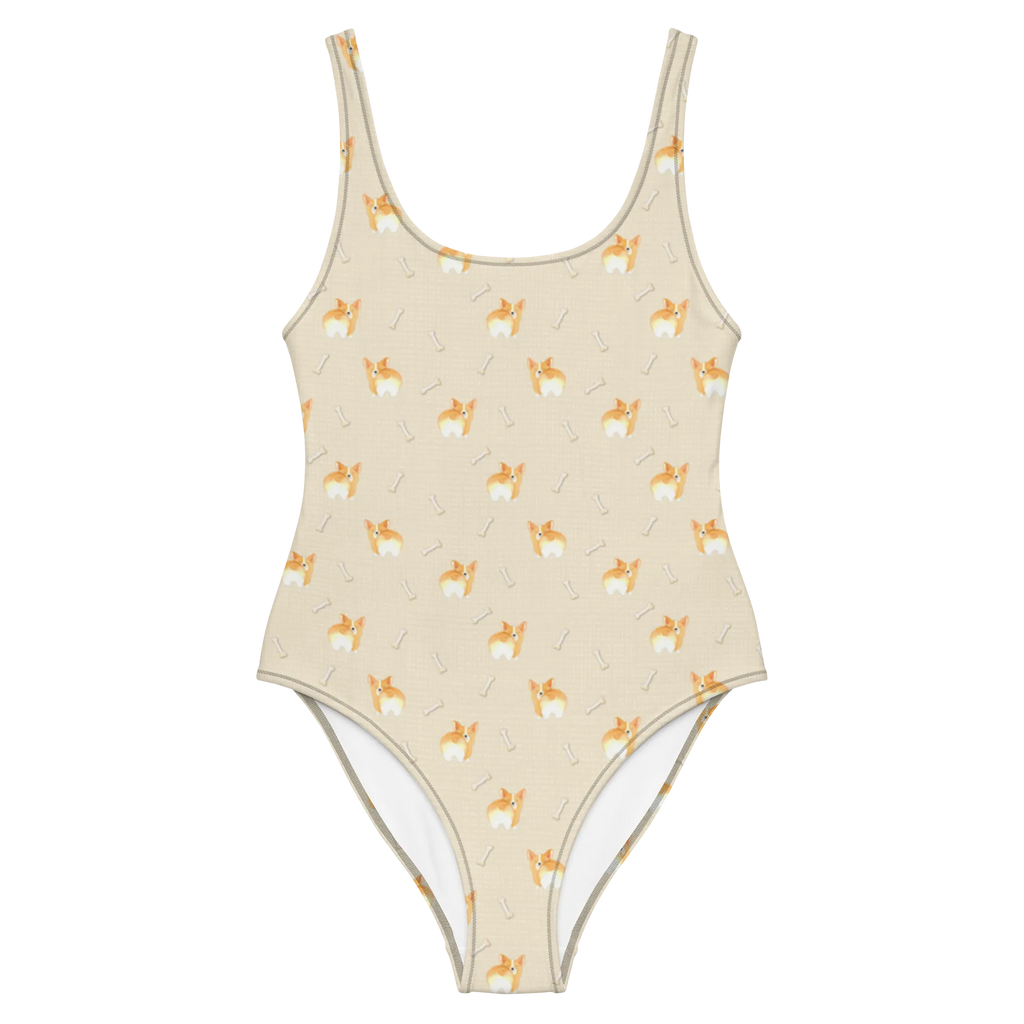 Swimsuit corgi buttocks Badebekleidung, Bademode, Badeanzug, Swimsuit, Luxus-Bademode, Rückenfreier Badeanzug, Hund, Sprüche, Hunderasse, Hundebesitzer, Hundemotiv, Haustier, Tierliebhaber, Motivation, Spruch, Hundeliebe, Selbstliebe, Corgie