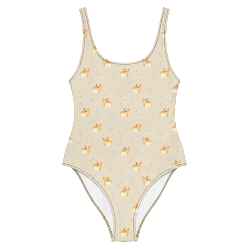 Swimsuit corgi buttocks Badebekleidung, Bademode, Badeanzug, Swimsuit, Luxus-Bademode, Rückenfreier Badeanzug, Hund, Sprüche, Hunderasse, Hundebesitzer, Hundemotiv, Haustier, Tierliebhaber, Motivation, Spruch, Hundeliebe, Selbstliebe, Corgie