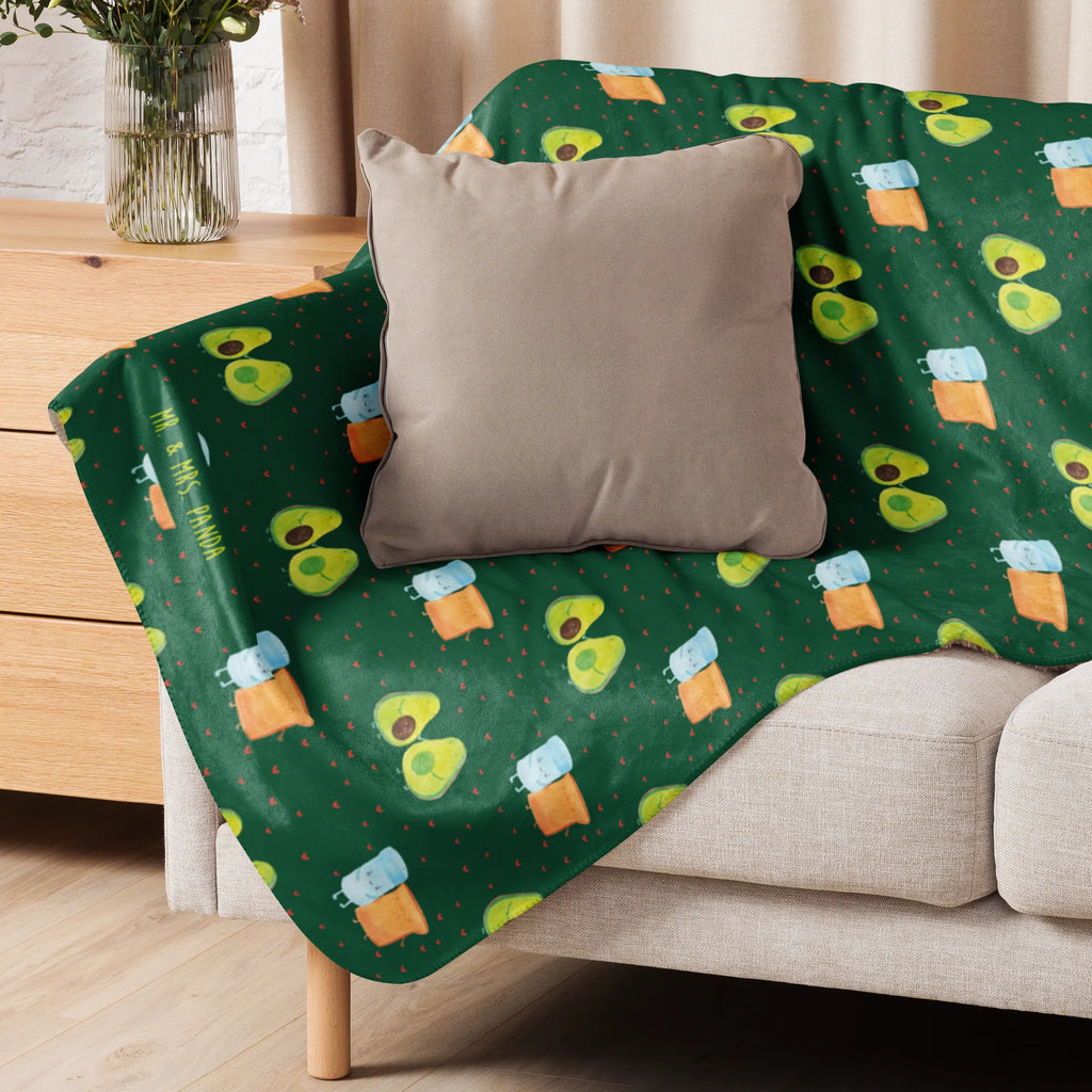 Sherpa Kuscheldecke Avocado Pärchen Muster Avocado, Veggie, Vegan, Gesund, Babyshower, Avocuddle, Liebe, Schwangerschaft, Babyparty, Geburt, Hochzeit, Familie, Avocados, Kinder
