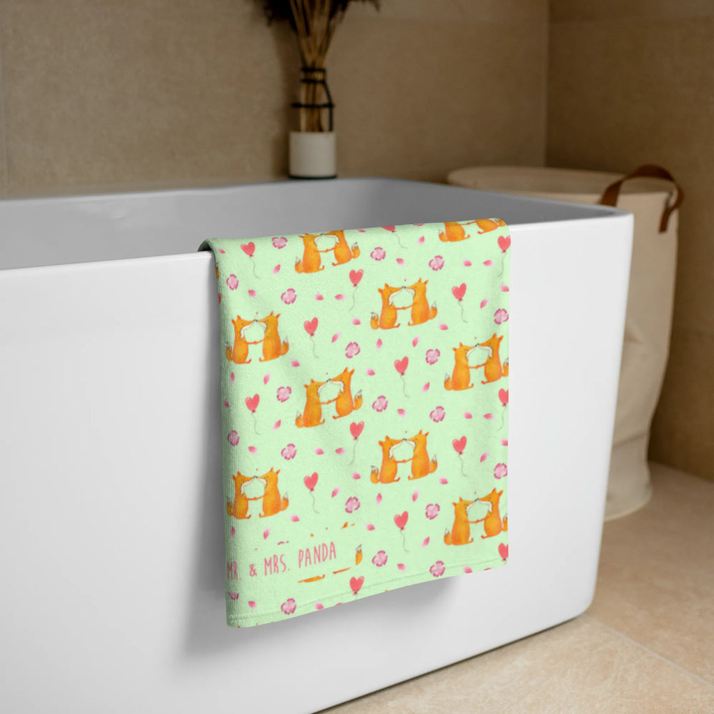 XL ręcznik kąpielowy lisy miłość Lis