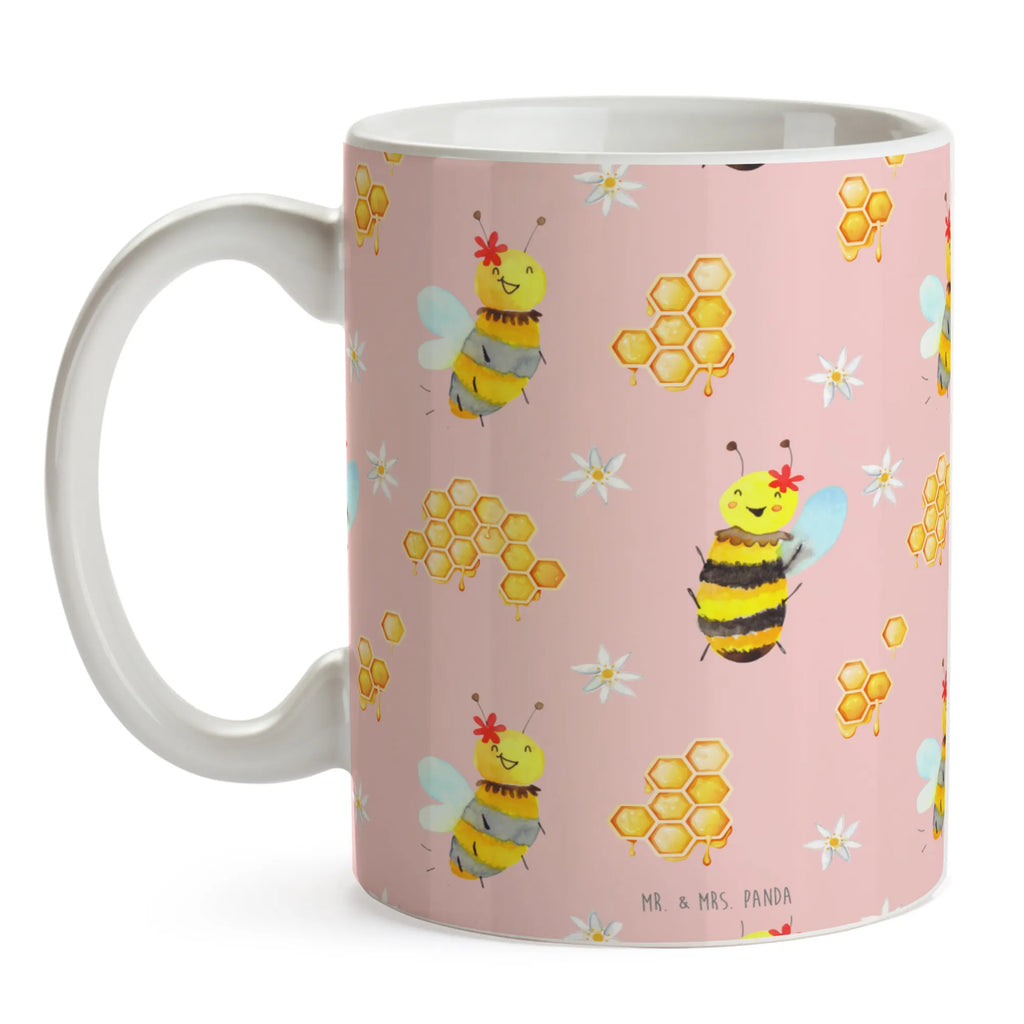 Mug bee happy mug with quotes, coffee mug, gift mug, tea mug, latte mug, mug with designs, porcelain mug, novelty mug, personalized mug, custom mug, office mug, ceramic mug, mug, Bee, wasp, bumblebee