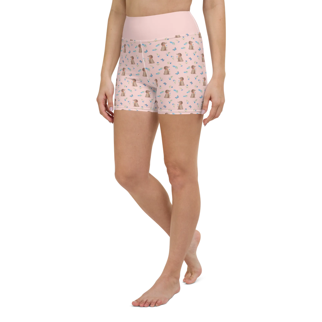Yoga Shorts Hund Blume Muster Yogabekleidung, Yoga Shorts, Sportshorts Damen, Sporthose, Fitnesshose, Sportbekleidung, Sportshorts, Yogashorts, Yoga Shorts Damen, Tierliebhaber, Sprüche, Haustier, Hundemotiv, Hundebesitzer, Hund, Hunderasse, Hundeliebe, Hunde, Frauchen