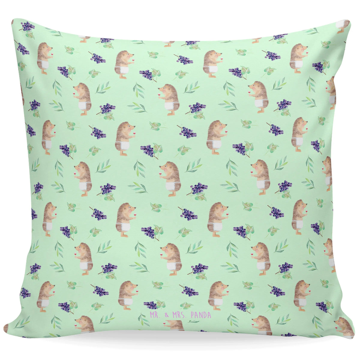 Cushion Hedgehog wine pad, soft, cushion, sofa, 40 x 40, settee, pillows, couch, bed, Pillow, fluffy, 40x40, bedroom, pillow case, small animals, cute, funny, cute animal motives, hand drawn, small world, funny sayings, good mood, happy, gifts, gift ideas, special gifts, animal lover, card, wine glass, white wine, drinking wine, wine decoration, wine saying, gift wine drinker, gift wine lover, red wine, hedgehog