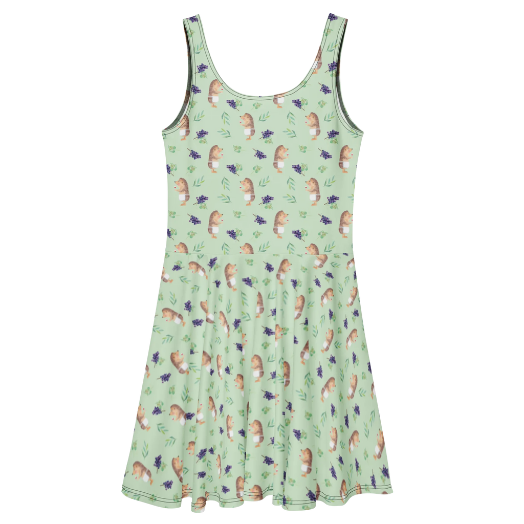 Summer dress Hedgehog wine Kleid, Skaterkleid, Sommerkleid, Tiere, Tiermotive, Lustige Sprüche, Gute Laune, Weinglas, Igel, Geschenk Weintrinker, Geschenk Weinliebhaber, Rotwein, Wein trinken, Wein Deko, Wein Spruch, Weißwein
