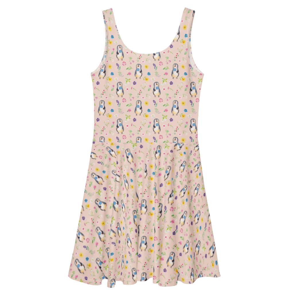 Sommerkleid Pinguin Lolli Muster Sommerkleid, Kleid, Skaterkleid, Pinguin, Spruch, Blödsinn, Lolli, Rebell, Süßigkeiten, Ganove, Pinguine, Rabauke, Gauner
