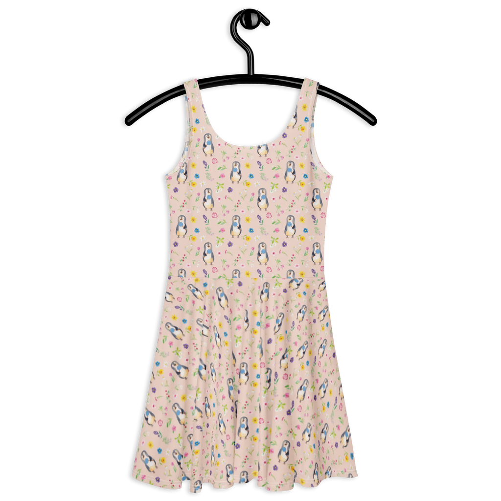 Sommerkleid Pinguin Lolli Muster Sommerkleid, Kleid, Skaterkleid, Pinguin, Spruch, Blödsinn, Lolli, Rebell, Süßigkeiten, Ganove, Pinguine, Rabauke, Gauner