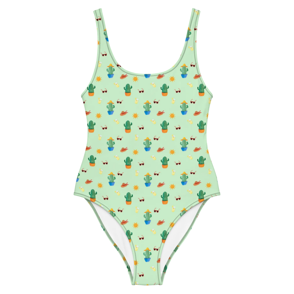 Strój kąpielowy Kaktus Słońce Swimsuit, Bademode, Badebekleidung, Rückenfreier Badeanzug, Luxus-Bademode, Badeanzug, Kakteen, Kaktus, Glück, Ehebruch, Geschenkidee, Motivation, glücklich, Liebe Kaktusliebe, Sonnenschein, Liebeskummer, Freundin, Neustart, Scheidung, Sonne, Trennung, Liebeskummer Geschenk