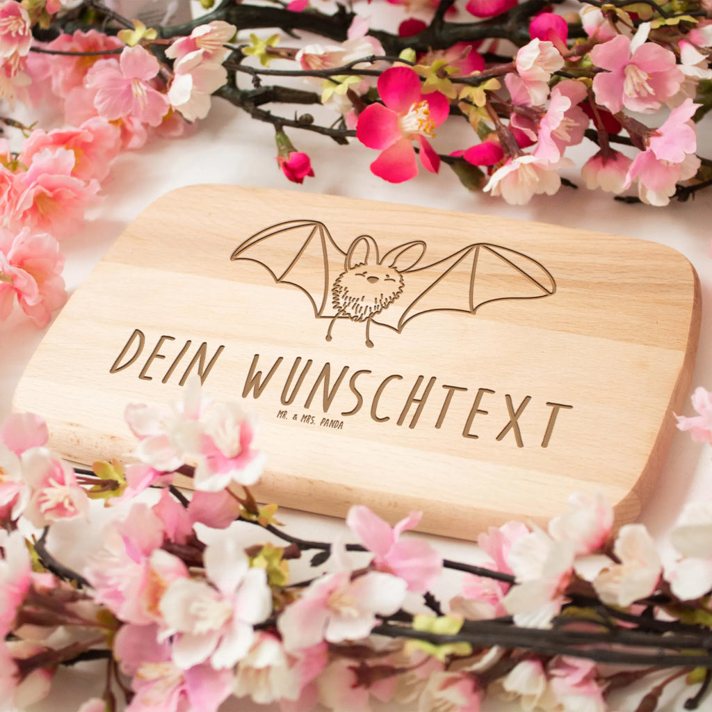 Personalised serving board bat wing small animals, cute, funny, cute animal motives, hand drawn, small world, funny sayings, good mood, happy, gifts, gift ideas, special gifts, animal lover, card