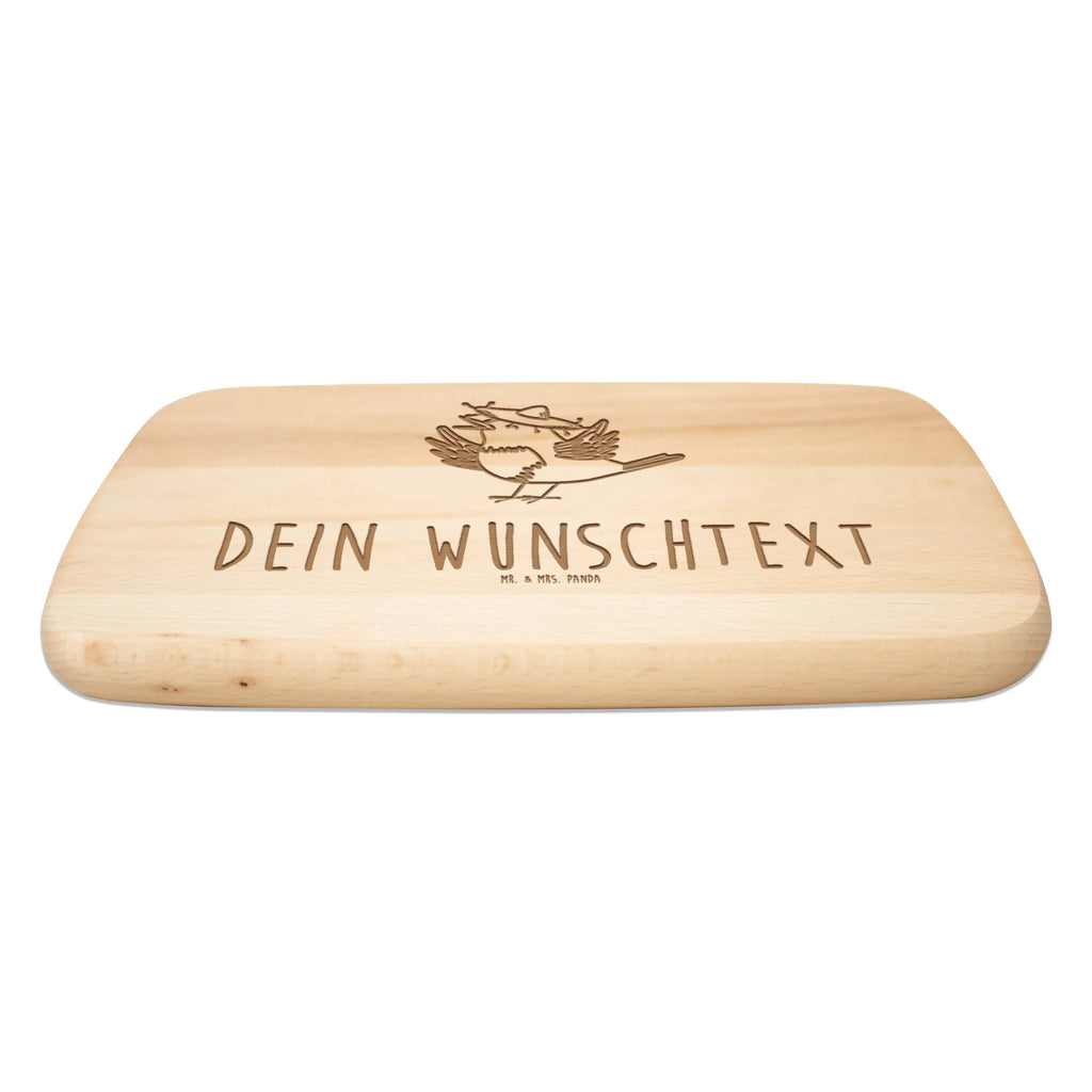 Personalised serving board Crow sombrero small animals, cute, funny, cute animal motives, hand drawn, small world, funny sayings, good mood, happy, gifts, gift ideas, special gifts, animal lover, card, Magpie, Raven, Motivation, Saying positive, Bird, Be happy, Happiness Saying, Birds