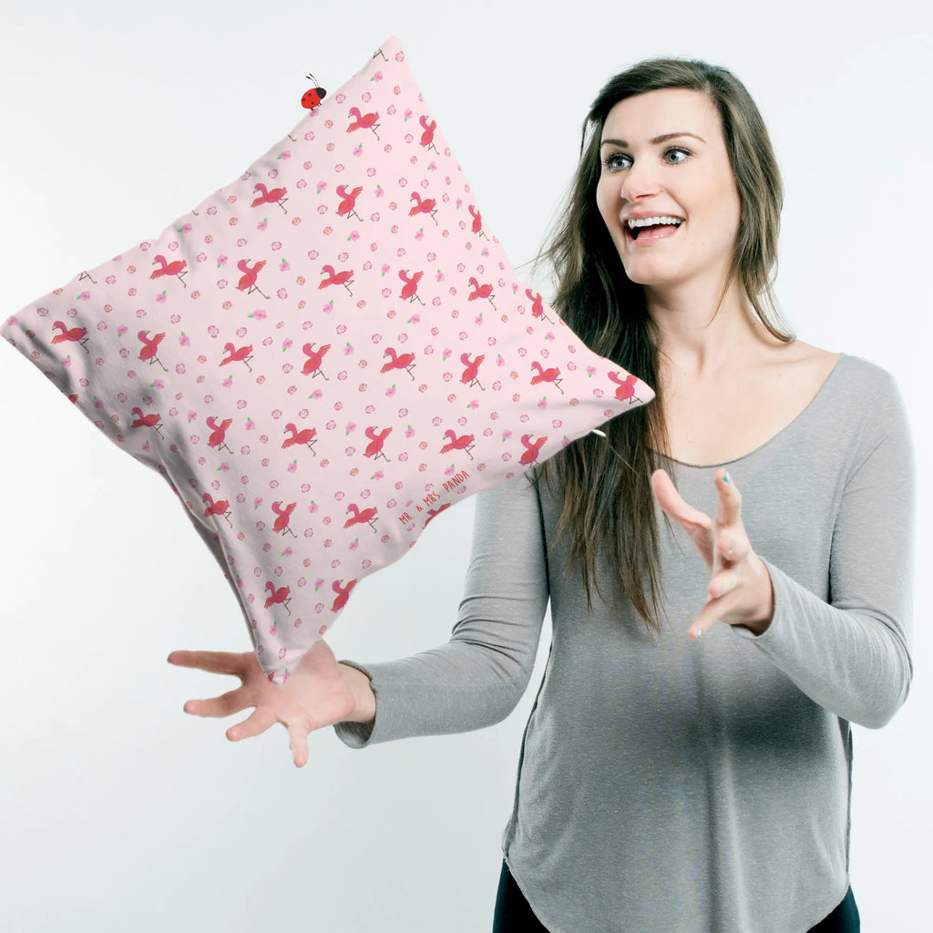 40x40 poduszka Flamingo joga Flamingo