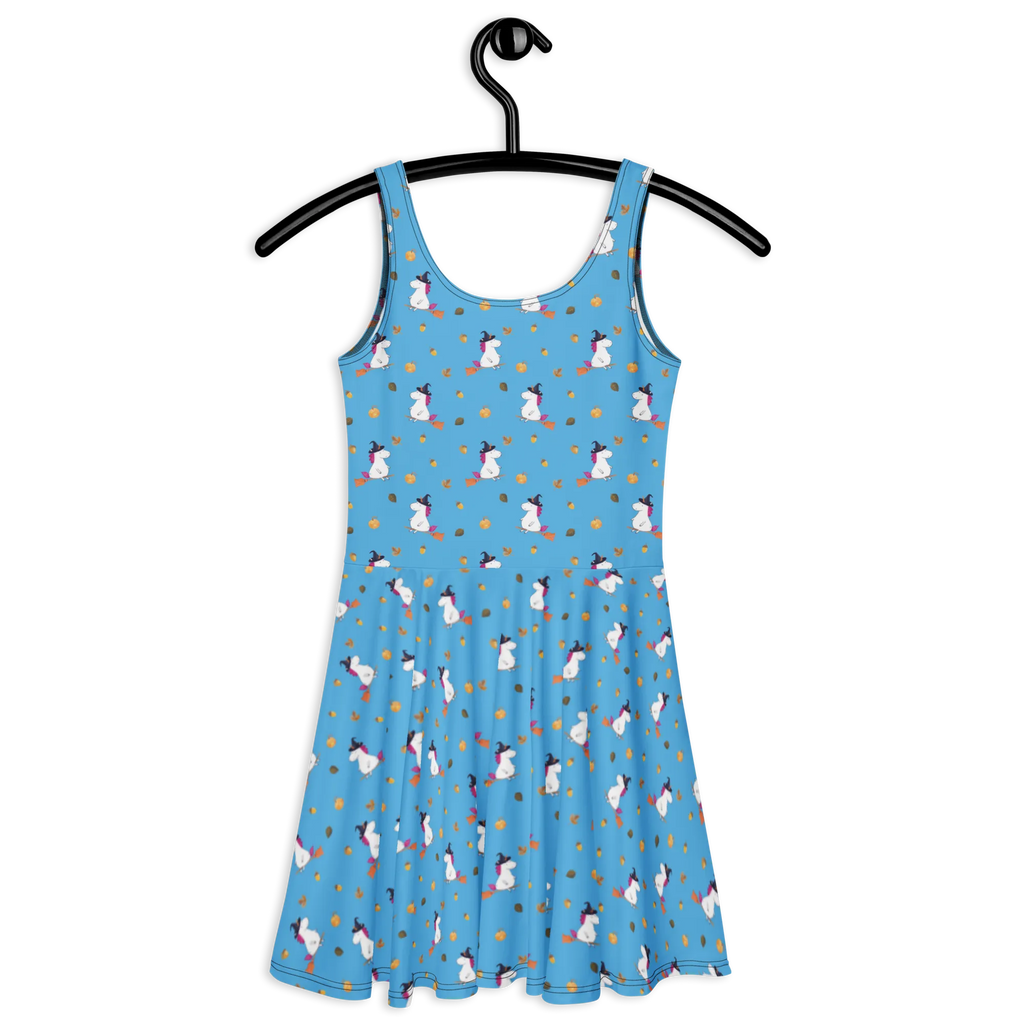 Sukienka letnia jednorożec Czarownica Sommerkleid, Skaterkleid, Kleid, Einhorn, Einhörner, Einhorn Deko, Unicorn, Hexe, Freundin, Zicke, Verrückte, Ehefrau, Frau, Leben, Engel, Teufel