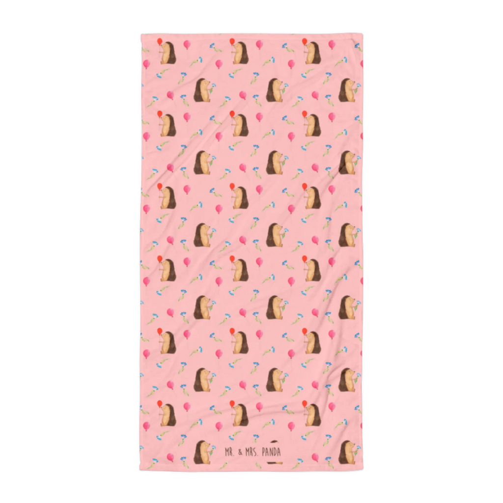 XL ręcznik kąpielowy jeż balon Motywy zwierzęce, dobra energia, zabawne powiedzonka, zwierzęta