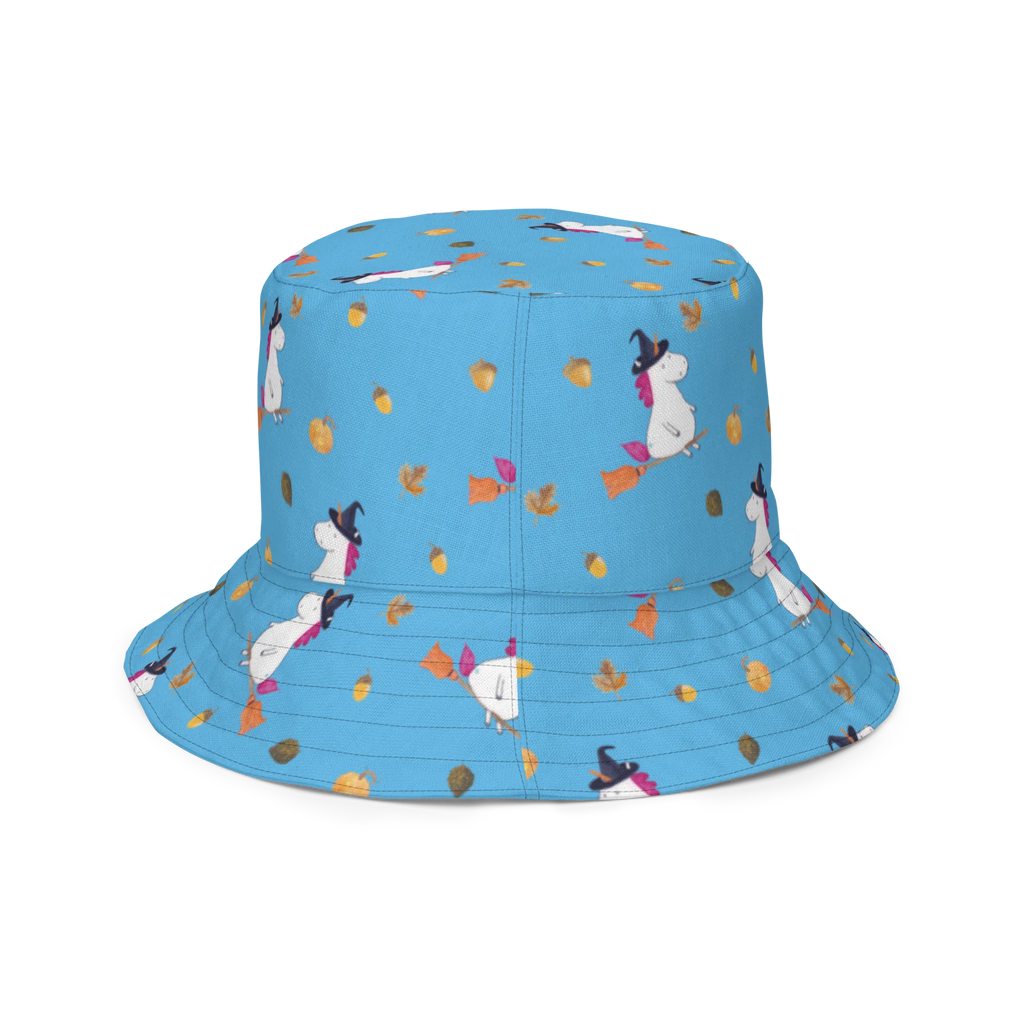 Sonnenhut Einhorn Hexe Muster Sonnenhut, Sommerhut, Fischerhut, Anglerhut, Wendehut, Wendecap, Wendemütze, Sonnenmütze, zweifarbiger Hut, Strandhut, Freizeithut, Outdoorhut, Einhorn, Einhörner, Einhorn Deko, Unicorn, Frau, Ehefrau, Hexe, Teufel, Engel, Verrückte, Freundin, Leben, Zicke