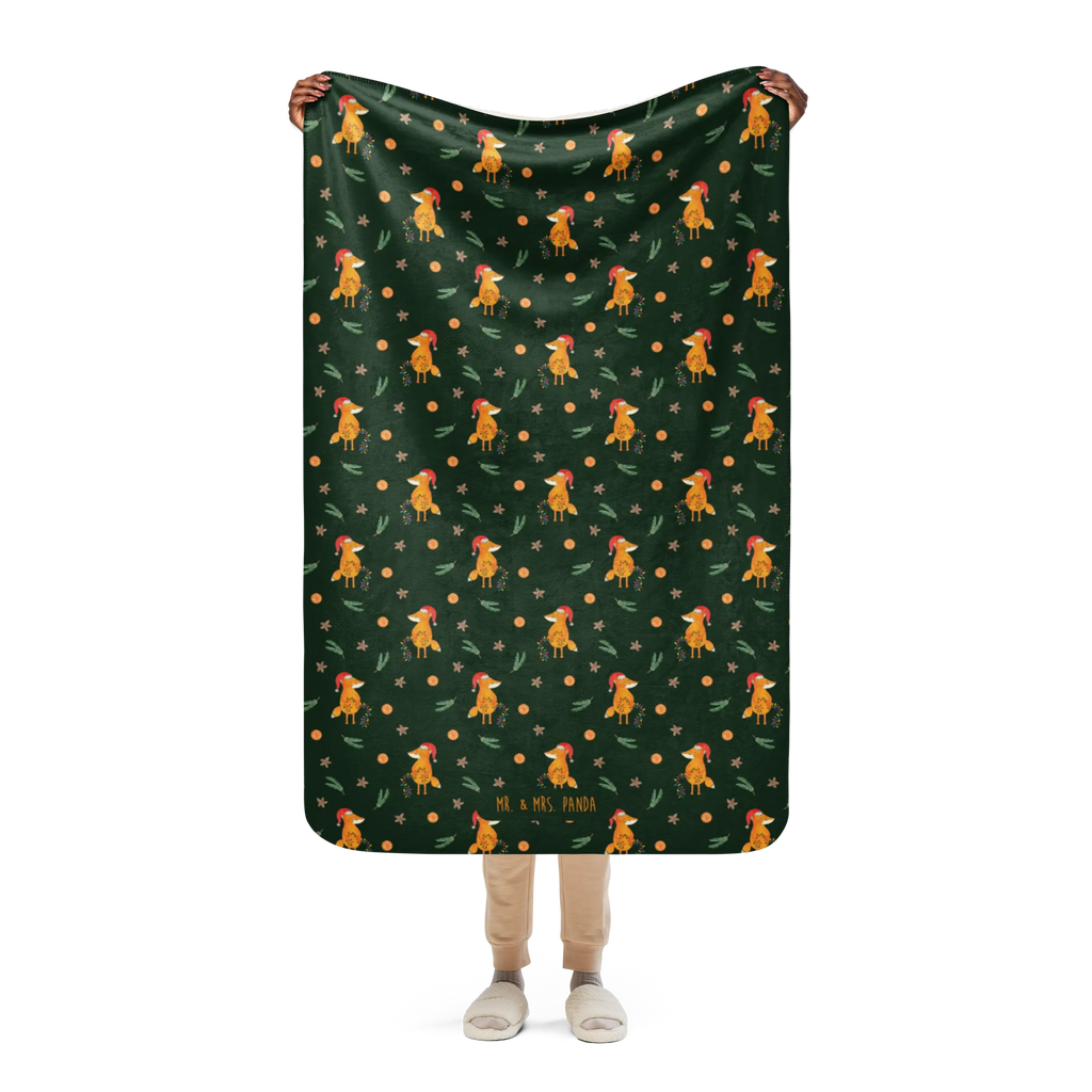 Sherpa cuddly blanket Fox Christmas Winter, Christmas, Christmas time, snow, Santa Claus, Christmas Eve, Foxes, Saying beautiful, Gift Christmas, Fox