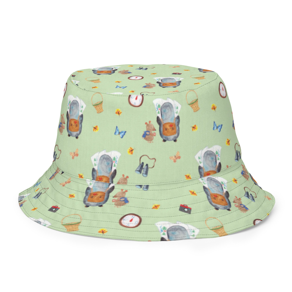 sun hat Penguin & Mouse Hiker Sonnenhut, Sommerhut, Fischerhut, Anglerhut, Wendehut, Wendecap, Wendemütze, Sonnenmütze, zweifarbiger Hut, Strandhut, Freizeithut, Outdoorhut, Pinguin, Pinguine, Abenteurer, Abenteuer, Roadtrip, Ausflug, Wanderlust, wandern