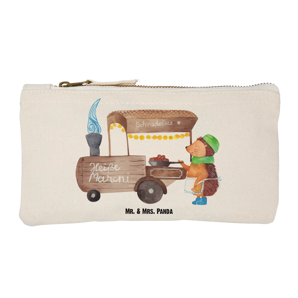 Make-up bag hedgehog Chestnuts Winter, Christmas, Christmas time, snow