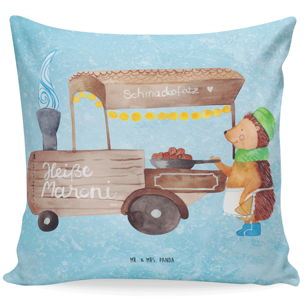 Cushion hedgehog Chestnuts cushion, pillow case, sofa, pad, fluffy, settee, soft, 40 x 40, Pillow, bed, bedroom, couch, pillows, 40x40, Winter, Christmas, Christmas time, snow