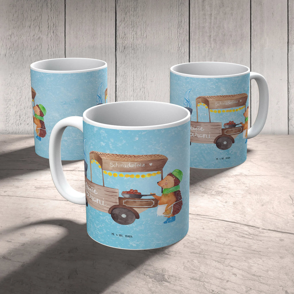 Kubek Jeż kasztany Geschenktasse, Porzellantasse, Teetasse, Keramiktasse, Kaffeetasse, Tasse mit Zitaten, Tasse, Tasse mit Motiven, Bürotasse, Winter, Weihnachten, Weihnachtsdeko, Nikolaus, Advent, Heiligabend, Wintermotiv, Duft, Maronen, Weihnachtsmarkt, Kastanien