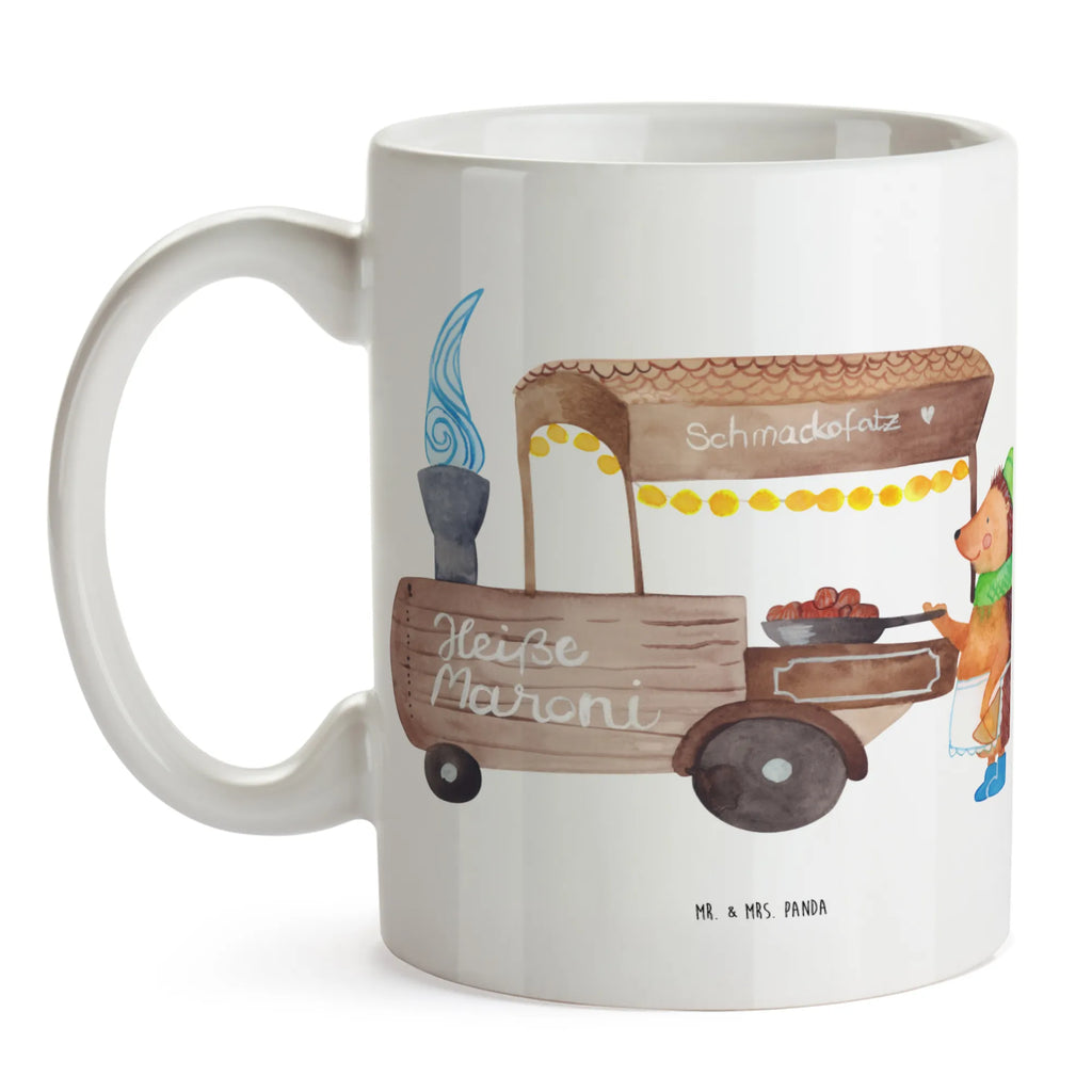 Kubek Jeż kasztany Geschenktasse, Porzellantasse, Teetasse, Keramiktasse, Kaffeetasse, Tasse mit Zitaten, Tasse, Tasse mit Motiven, Bürotasse, Winter, Weihnachten, Weihnachtsdeko, Nikolaus, Advent, Heiligabend, Wintermotiv, Duft, Maronen, Weihnachtsmarkt, Kastanien