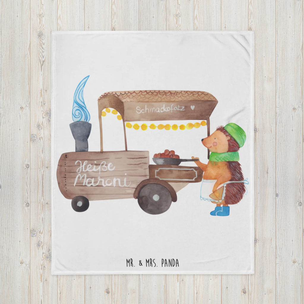 Kuscheldecke Igel Maronen Wolldecke, Tagesdecke, Decke, Sofadecke, Wohndecke, Winter, Weihnachten, Weihnachtsdeko, Nikolaus, Advent, Heiligabend, Wintermotiv, Kastanien, Maronen, Duft, Weihnachtsmarkt