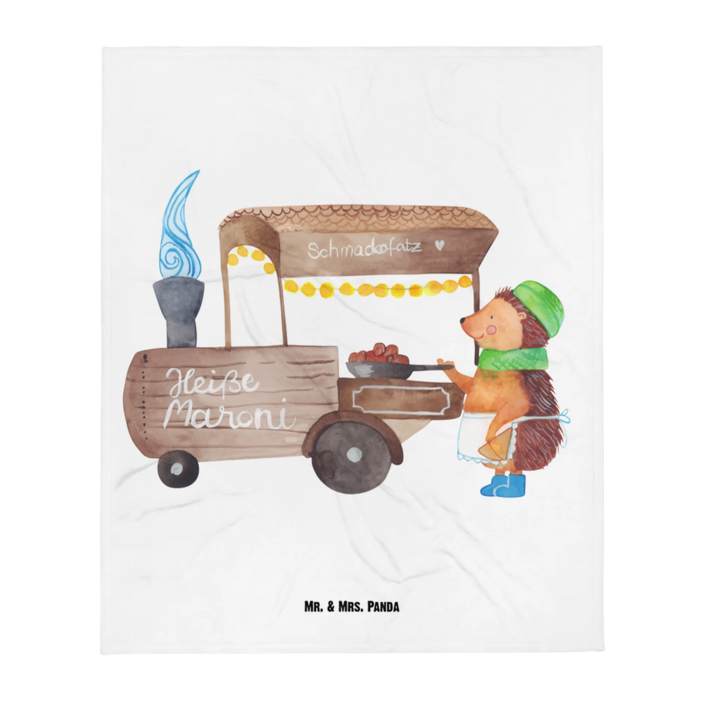 Baby blanket hedgehog Chestnuts Winter, Christmas, Christmas time, snow