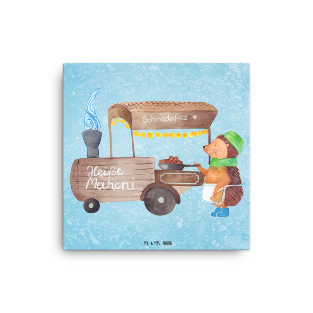 Obraz na płótnie Jeż kasztany Dekoration, Kunstdruck, Bild, Wanddeko, Leinwand, Winter, Weihnachten, Weihnachtsdeko, Nikolaus, Advent, Heiligabend, Wintermotiv, Duft, Weihnachtsmarkt, Kastanien, Maronen