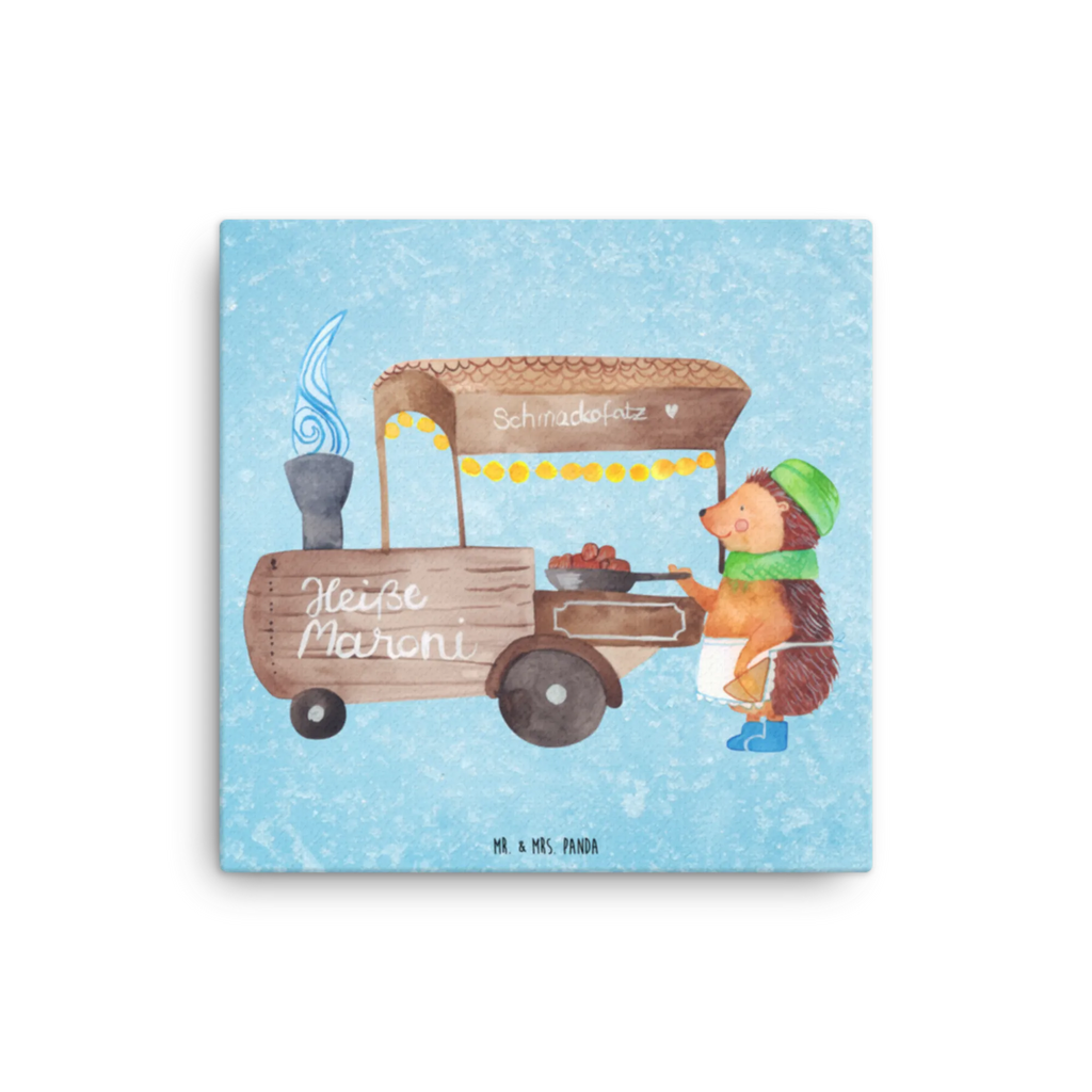 Obraz na płótnie Jeż kasztany Dekoration, Kunstdruck, Bild, Wanddeko, Leinwand, Winter, Weihnachten, Weihnachtsdeko, Nikolaus, Advent, Heiligabend, Wintermotiv, Duft, Weihnachtsmarkt, Kastanien, Maronen