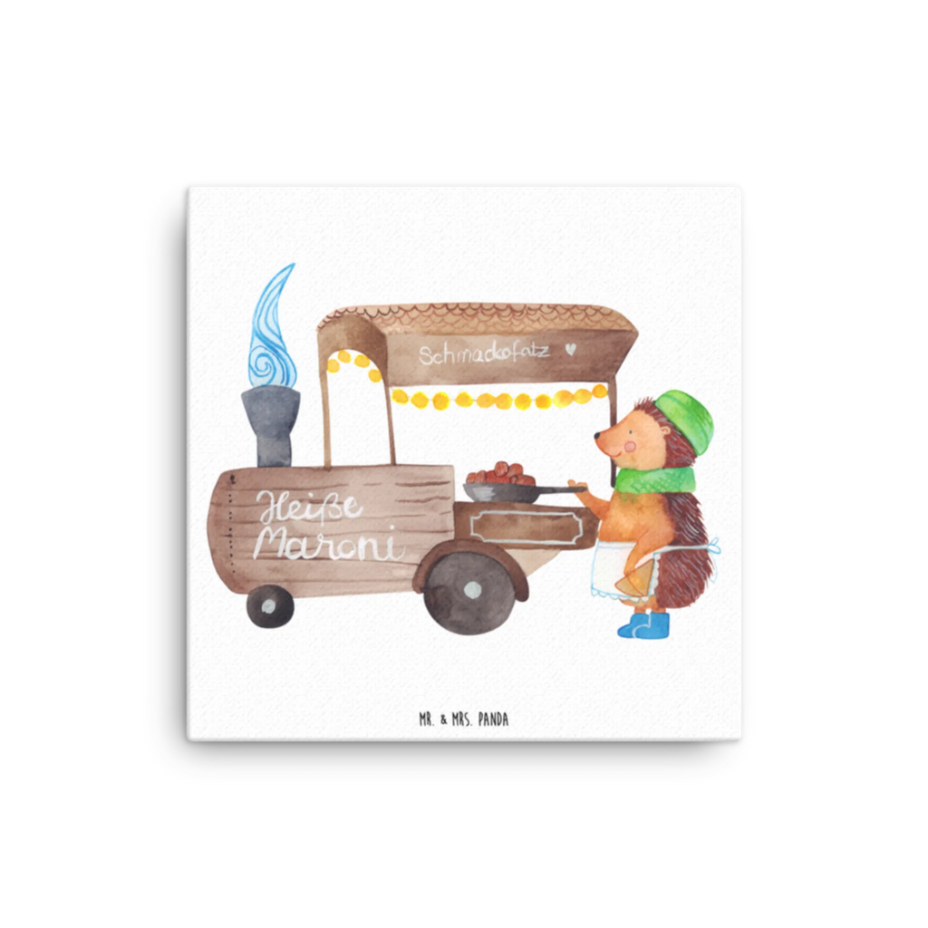 Obraz na płótnie Jeż kasztany Dekoration, Kunstdruck, Bild, Wanddeko, Leinwand, Winter, Weihnachten, Weihnachtsdeko, Nikolaus, Advent, Heiligabend, Wintermotiv, Duft, Weihnachtsmarkt, Kastanien, Maronen