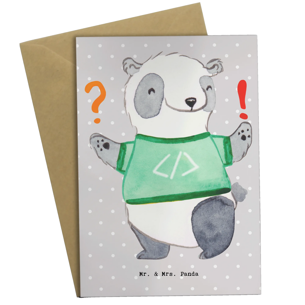 Grußkarte Panda Programmierer Abenteuer Geburtstagskarte, Klappkarte, Glückwunschkarte, Einladungskarte, Karte, Grußkarte, Ansichtskarten, Hochzeitskarte, Beruf, Ausbildung, Jubiläum, Abschied, Rente, Kollege, Kollegin, Geschenk, Schenken, Arbeitskollege, Mitarbeiter, Firma, Danke, Dankeschön, Programmierer Geschenke, Geschenk Programmierer, Panda Programmierer, Programmierer Geschenk, Geschenke Berufe