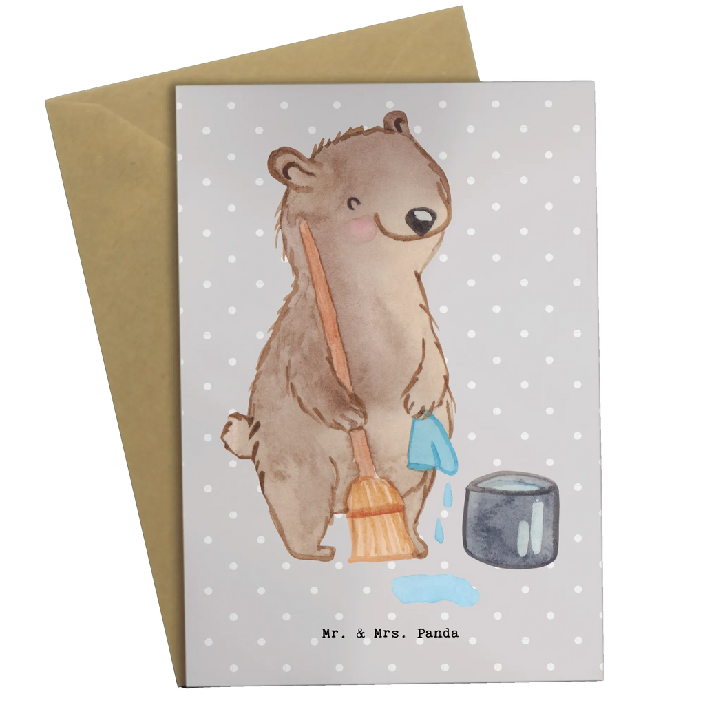 Kartka okolicznościowa sprzątaczka Serce Zawód, Wykształcenie, Jubileusz, Pożegnanie, Emerytura, Kolega, Koleżanka, Prezent, Dawać, Pracownik, Współpracownik, Firma, Dziękuję, Dziękuję bardzo