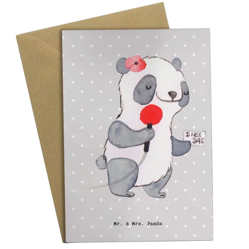 Greetings card Reporter Heart invitation card, birthday card, wedding card, folding card, greeting card, gift, gift idea, best, farewell gift, passing exam, anniversary, retirement, promotion, job start, sayings, funny, profession