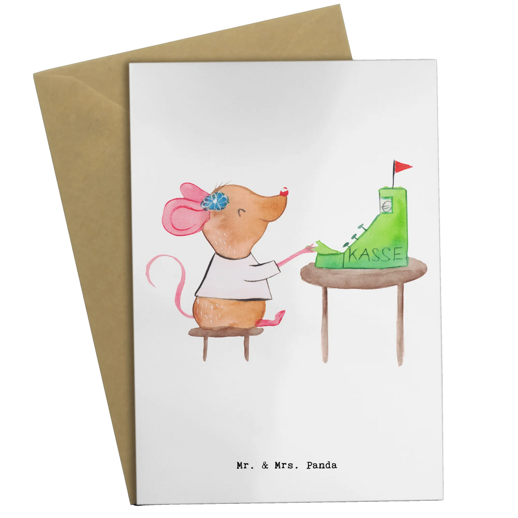 Greetings card cashier heart Klappkarte, Karte, Grußkarte, Glückwunschkarte, Hochzeitskarte, Einladungskarte, Ansichtskarten, Geburtstagskarte, Beruf, Ausbildung, Jubiläum, Abschied, Rente, Kollege, Kollegin, Geschenk, Schenken, Arbeitskollege, Mitarbeiter, Firma, Danke, Dankeschön, Kassenwartin, Kassiererin, Mitarbeiterin Kasse